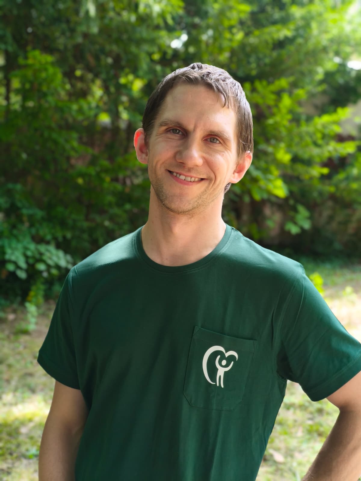 Porträt von Micha Gratzl, Praxisleitung der Praxis für Ergotherapie in Dresden-Klotzsche